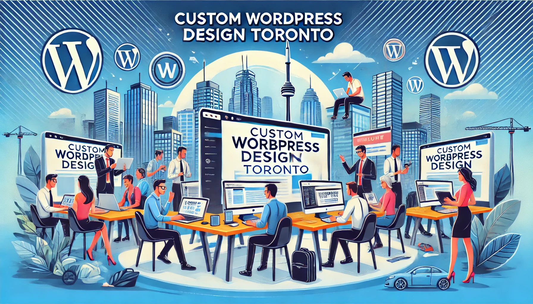 top custom wordpress design toronto is offered by acela-services